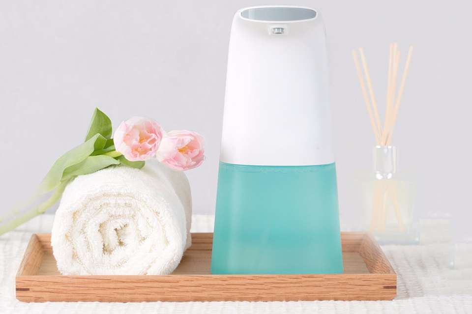 Auto Induction Foaming Hand Wash Dispenser - 99% Inhibition Of Bacteria & Durable Non-drip Design