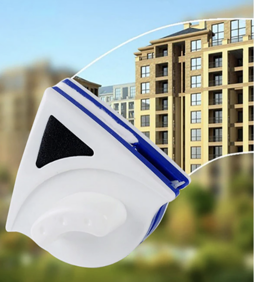 Double-Sided Magnetic Window Wiper