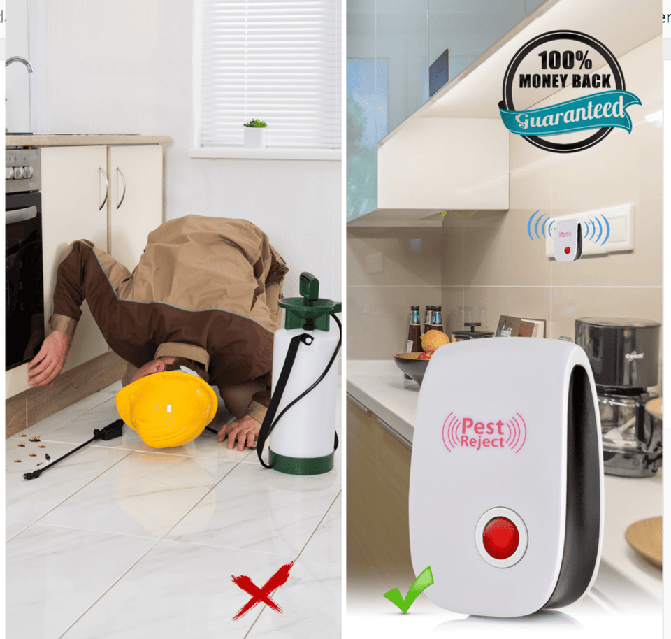 Enhanced Ultra - Sonic Insects, Rodent Pest Repellent