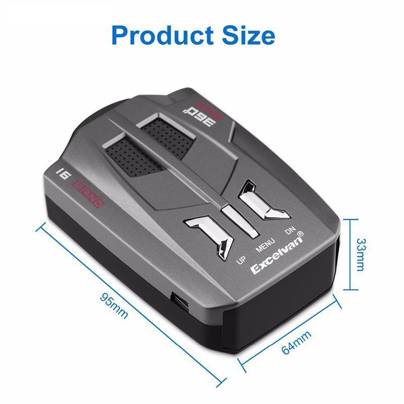 LED Radar Detector - Car Speed Testing System