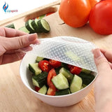 4 Pcs Silicone Food Wraps (Stay Fresh)