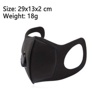 Breathing Valve Mask, Washable Mouth Cover Mask