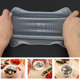 4 Pcs Silicone Food Wraps (Stay Fresh)